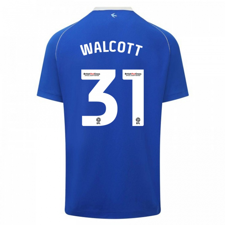 Dzieci Malachi Fagan Walcott #31 Niebieski Domowa Koszulka 2023/24 Koszulki Klubowe