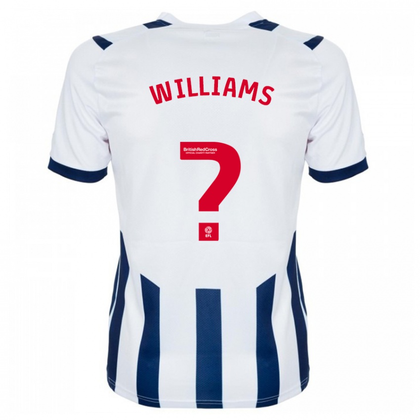 Dzieci Alex Williams #0 Biały Domowa Koszulka 2023/24 Koszulki Klubowe