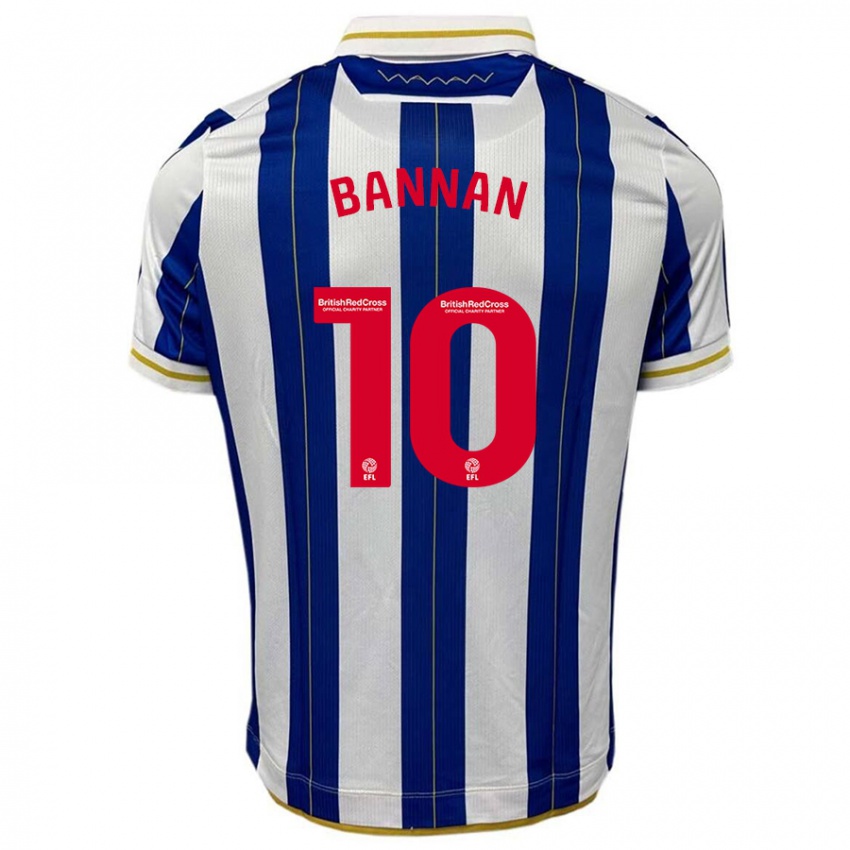 Dzieci Barry Bannan #10 Niebiesko Biały Domowa Koszulka 2023/24 Koszulki Klubowe