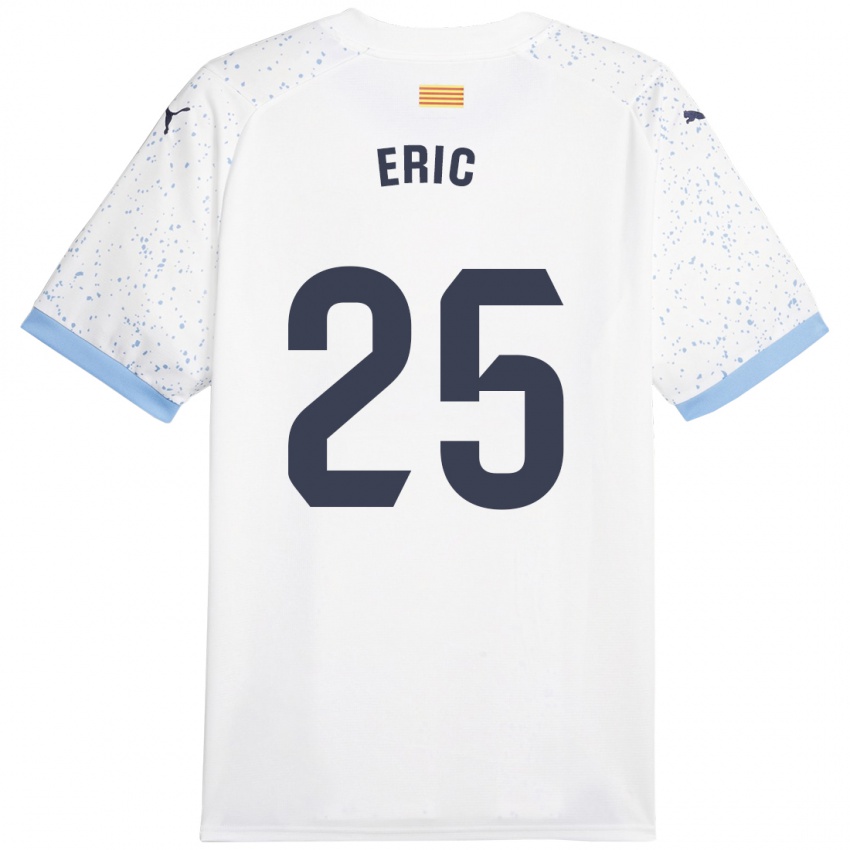 Dzieci Eric Garcia #25 Biały Wyjazdowa Koszulka 2023/24 Koszulki Klubowe