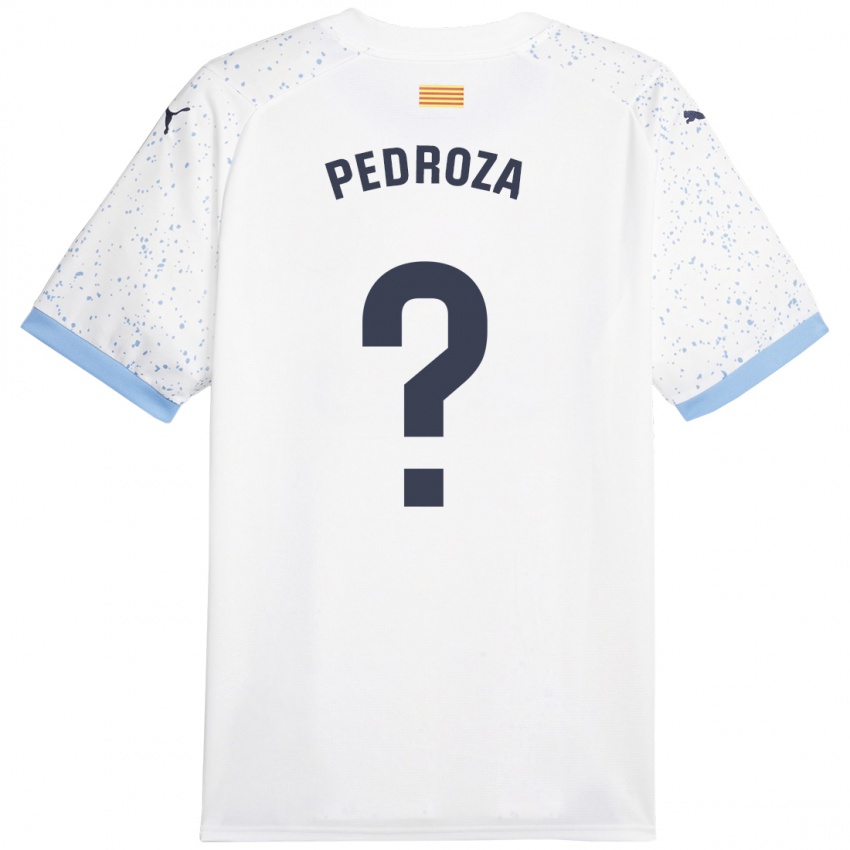 Dzieci Gerardo Pedroza #0 Biały Wyjazdowa Koszulka 2023/24 Koszulki Klubowe