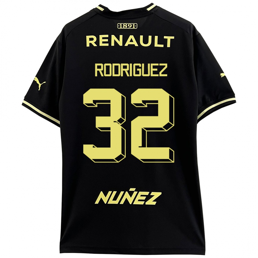 Dzieci Randall Rodríguez #32 Czarny Wyjazdowa Koszulka 2023/24 Koszulki Klubowe