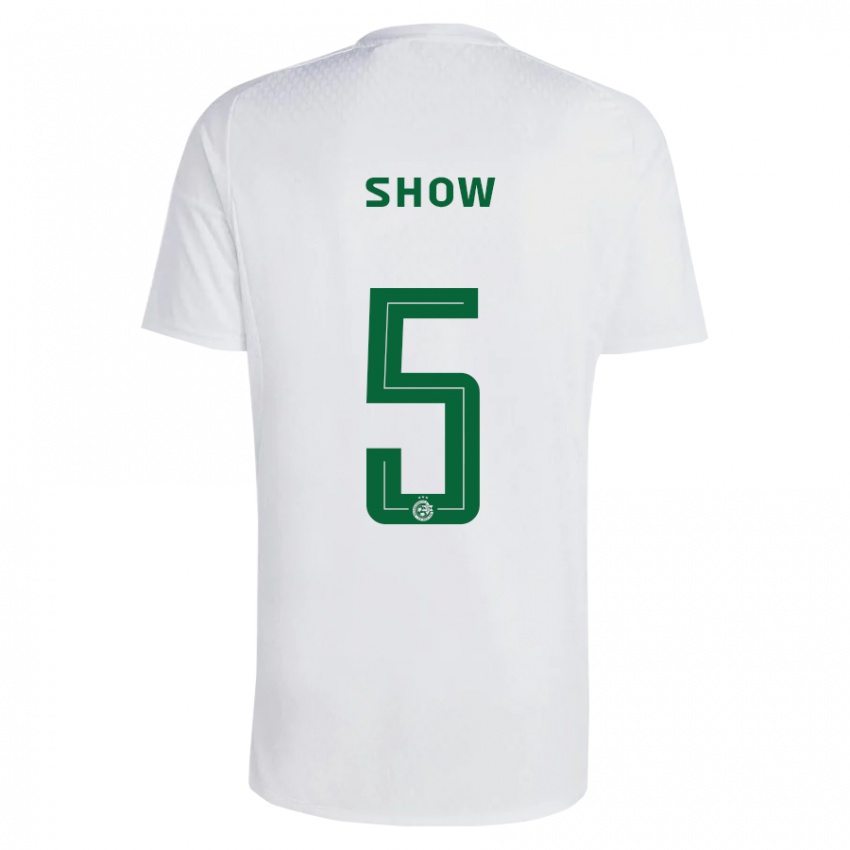 Dzieci Show #5 Zielono-Niebieski Wyjazdowa Koszulka 2023/24 Koszulki Klubowe