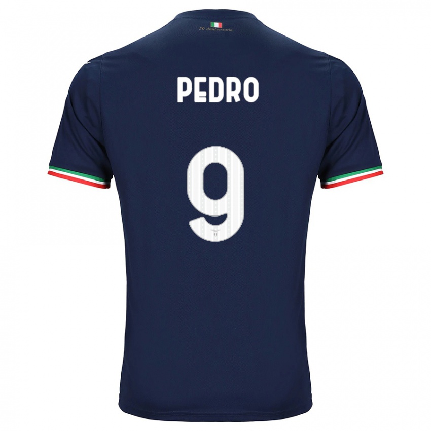 Dzieci Pedro #9 Marynarka Wojenna Wyjazdowa Koszulka 2023/24 Koszulki Klubowe
