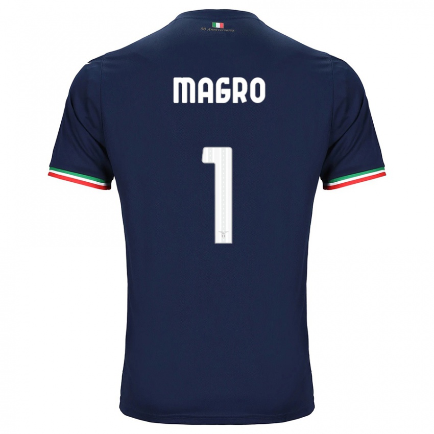 Dzieci Federico Magro #1 Marynarka Wojenna Wyjazdowa Koszulka 2023/24 Koszulki Klubowe