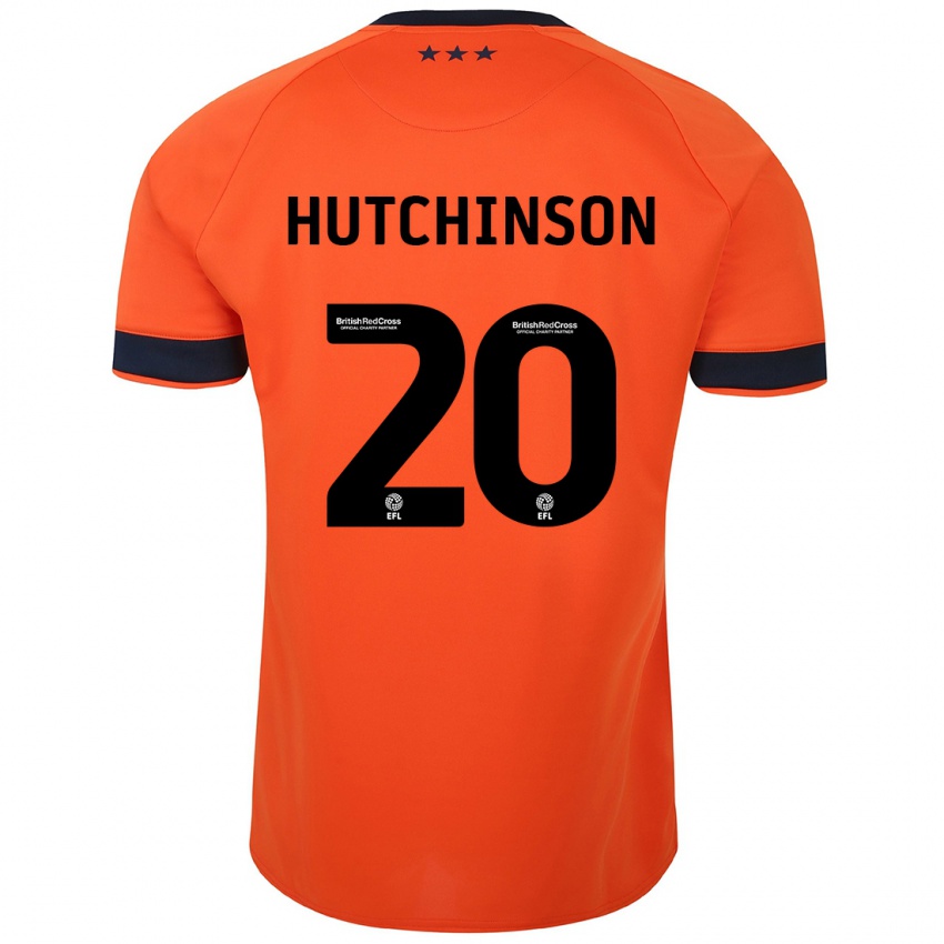 Dzieci Omari Hutchinson #20 Pomarańczowy Wyjazdowa Koszulka 2023/24 Koszulki Klubowe