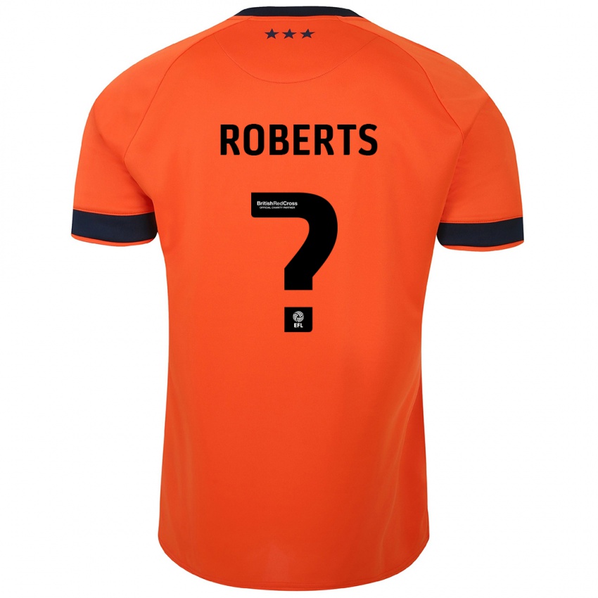 Dzieci Mathaeus Roberts #0 Pomarańczowy Wyjazdowa Koszulka 2023/24 Koszulki Klubowe