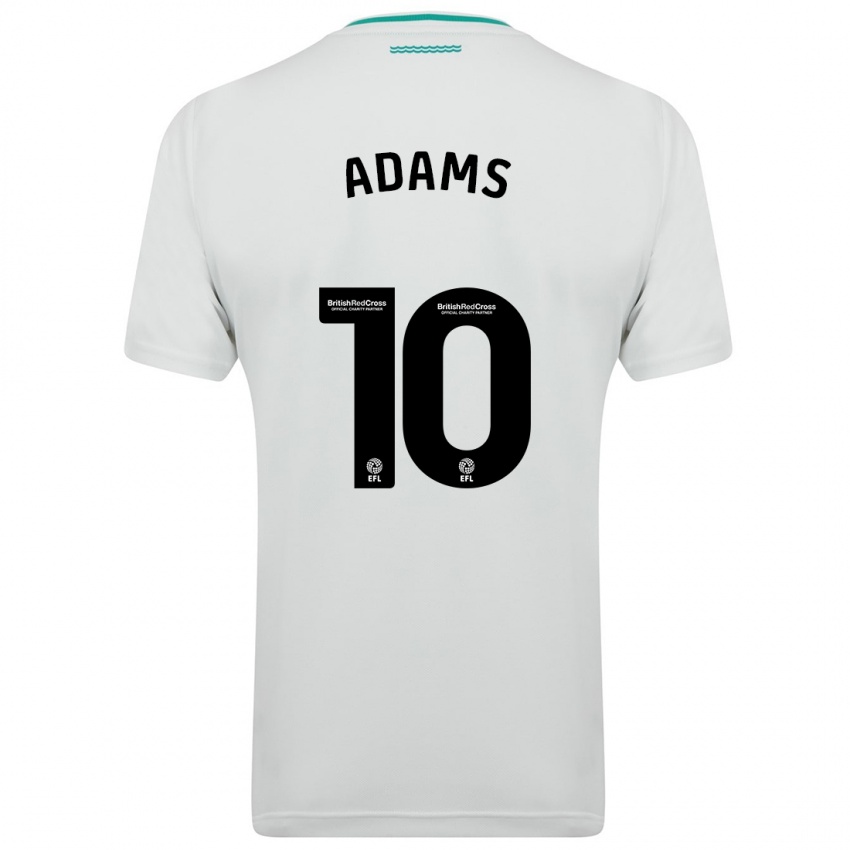 Dzieci Ché Adams #10 Biały Wyjazdowa Koszulka 2023/24 Koszulki Klubowe