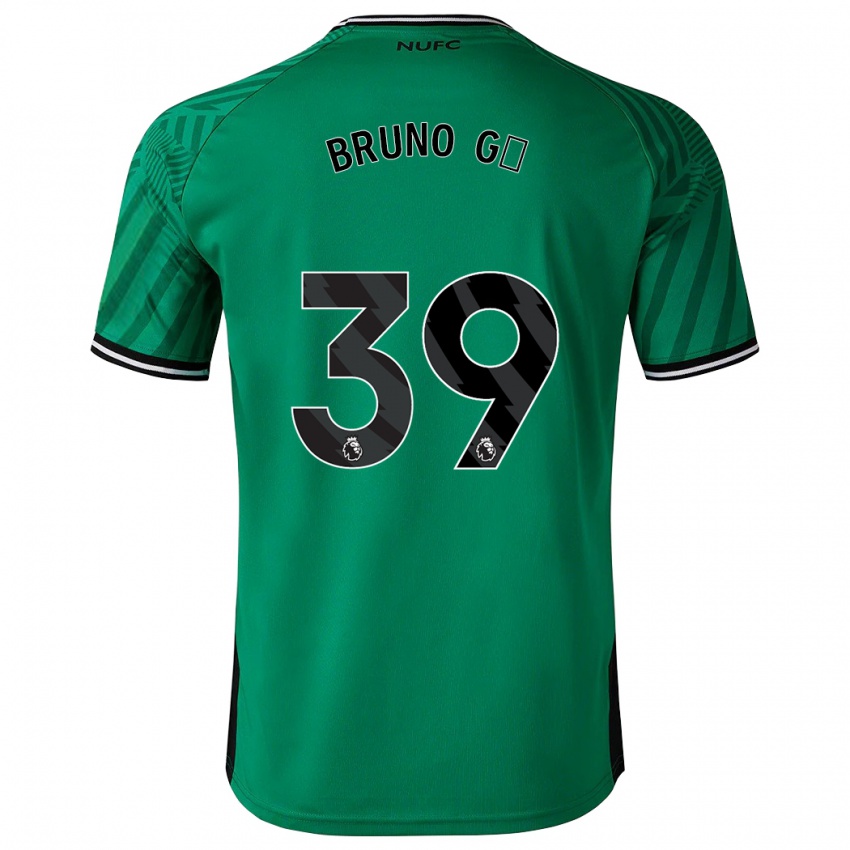 Dzieci Bruno Guimaraes #39 Zielony Wyjazdowa Koszulka 2023/24 Koszulki Klubowe