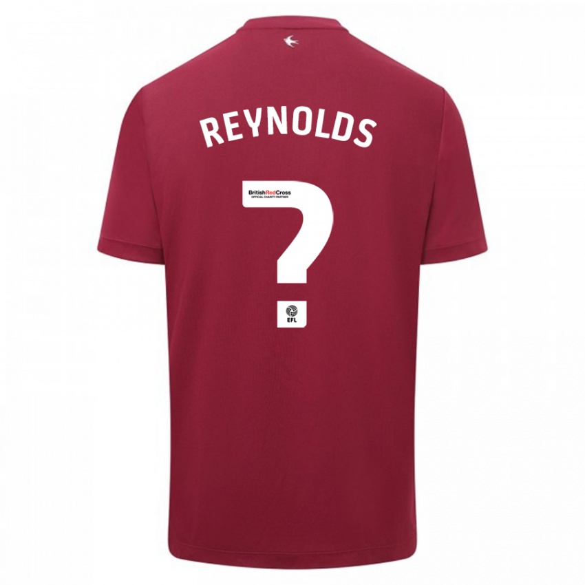 Dzieci Oliver Reynolds #0 Czerwony Wyjazdowa Koszulka 2023/24 Koszulki Klubowe