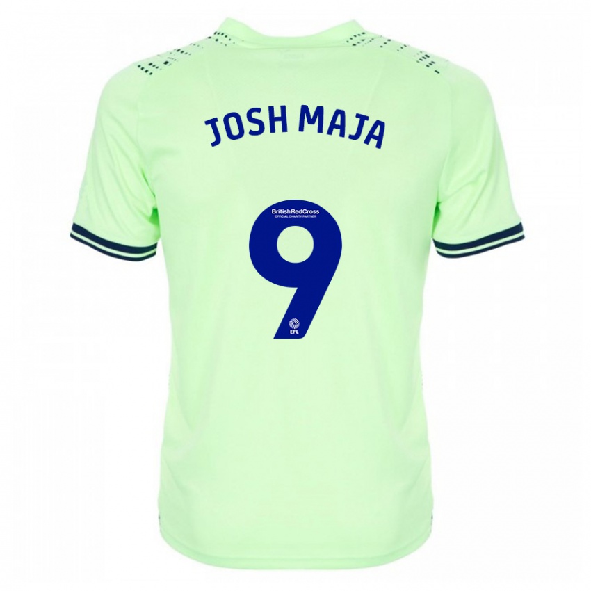 Dzieci Josh Maja #9 Marynarka Wojenna Wyjazdowa Koszulka 2023/24 Koszulki Klubowe