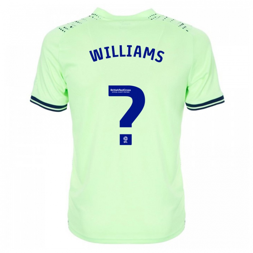 Dzieci Alex Williams #0 Marynarka Wojenna Wyjazdowa Koszulka 2023/24 Koszulki Klubowe