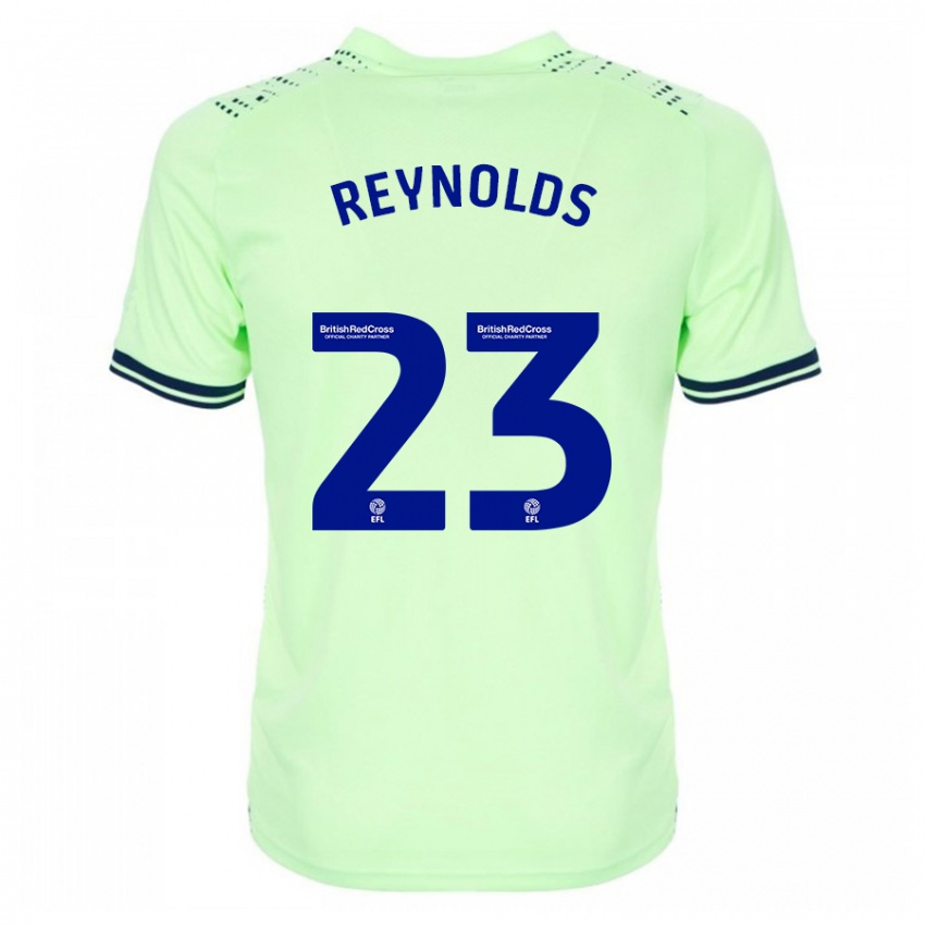 Dzieci Taylor Reynolds #23 Marynarka Wojenna Wyjazdowa Koszulka 2023/24 Koszulki Klubowe