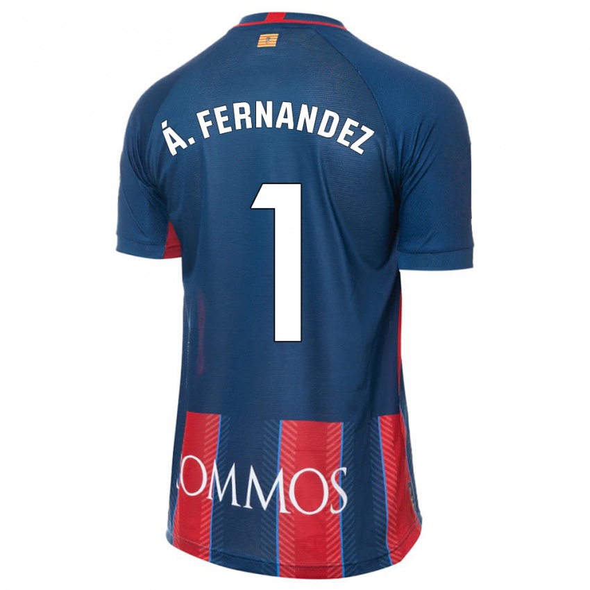 Męski Alvaro Fernandez #1 Marynarka Wojenna Domowa Koszulka 2023/24 Koszulki Klubowe