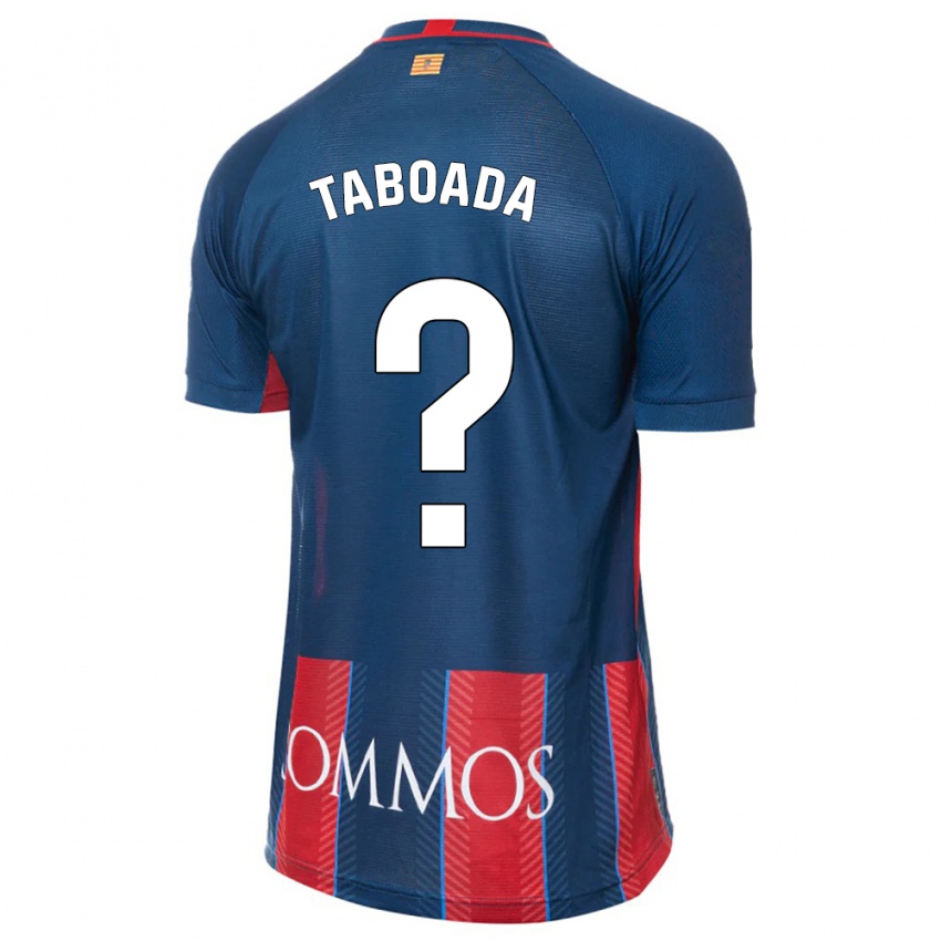 Męski Héctor Taboada #0 Marynarka Wojenna Domowa Koszulka 2023/24 Koszulki Klubowe