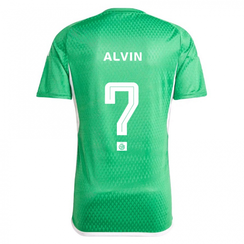 Męski Glenn Alvin #0 Biało Niebieski Domowa Koszulka 2023/24 Koszulki Klubowe