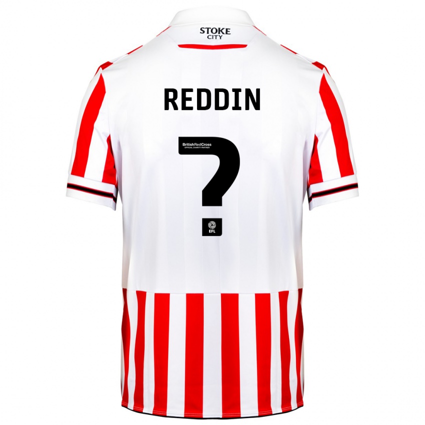 Męski Kahrel Reddin #0 Czerwony Biały Domowa Koszulka 2023/24 Koszulki Klubowe