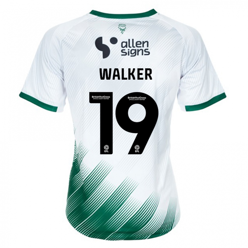 Męski Tyler Walker #19 Biały Wyjazdowa Koszulka 2023/24 Koszulki Klubowe