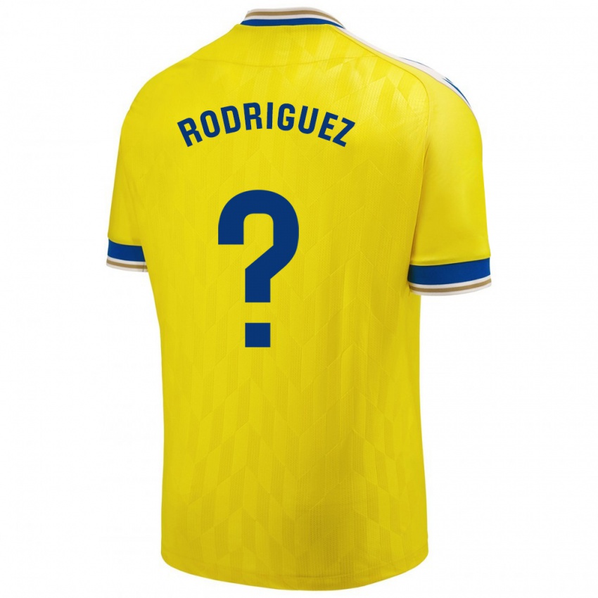 Kobiety Ramón Rodríguez #0 Żółty Domowa Koszulka 2023/24 Koszulki Klubowe