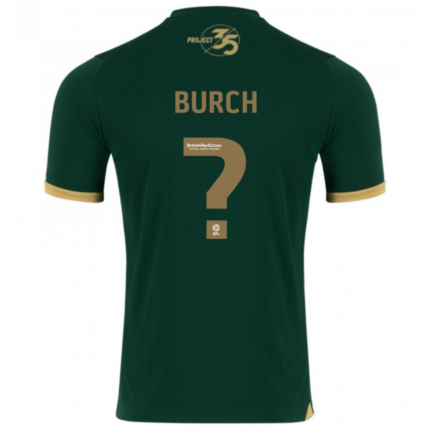 Kobiety Kian Burch #0 Zielony Domowa Koszulka 2023/24 Koszulki Klubowe