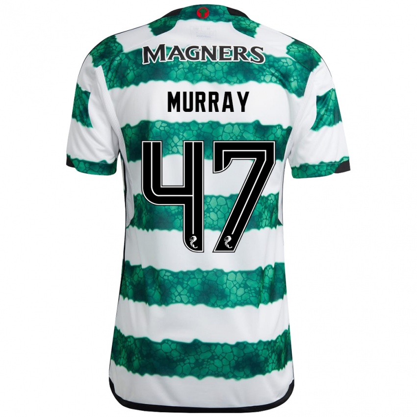 Kobiety Dane Murray #47 Zielony Domowa Koszulka 2023/24 Koszulki Klubowe