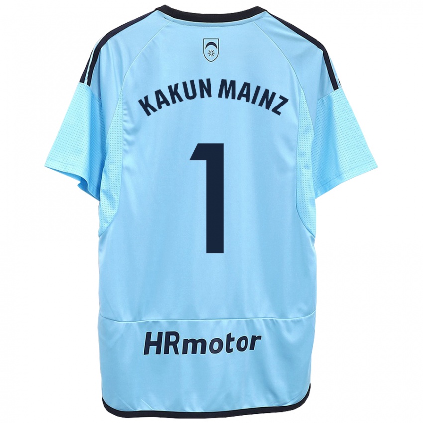 Kobiety Kakun Mainz #1 Niebieski Wyjazdowa Koszulka 2023/24 Koszulki Klubowe