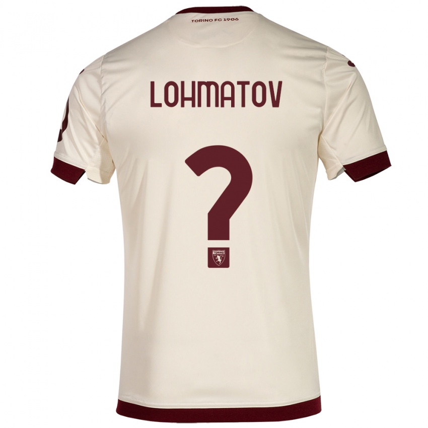 Kobiety Aleksandr Lohmatov #0 Szampan Wyjazdowa Koszulka 2023/24 Koszulki Klubowe