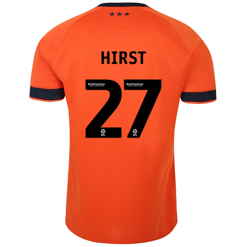 Kobiety George Hirst #27 Pomarańczowy Wyjazdowa Koszulka 2023/24 Koszulki Klubowe