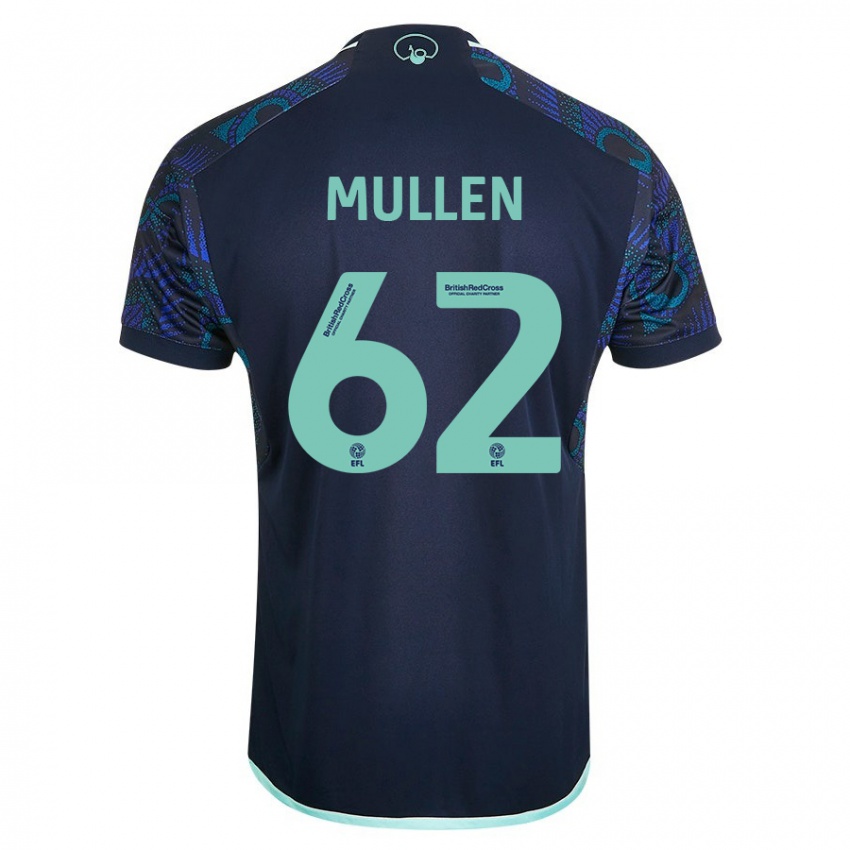 Kobiety Jeremiah Chilokoa-Mullen #62 Niebieski Wyjazdowa Koszulka 2023/24 Koszulki Klubowe