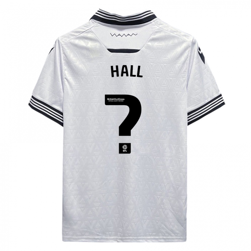 Kobiety Jack Hall #0 Biały Wyjazdowa Koszulka 2023/24 Koszulki Klubowe