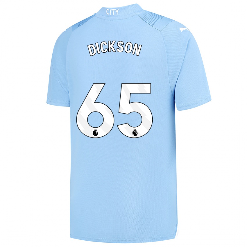 Dzieci Will Dickson #65 Jasny Niebieski Domowa Koszulka 2023/24 Koszulki Klubowe