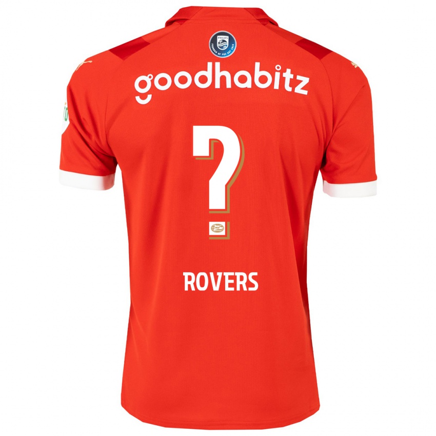 Dzieci Bram Rovers #0 Czerwony Domowa Koszulka 2023/24 Koszulki Klubowe