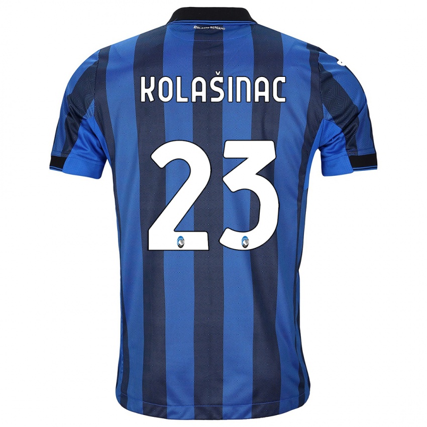 Dzieci Sead Kolasinac #23 Czarno-Niebieski Domowa Koszulka 2023/24 Koszulki Klubowe