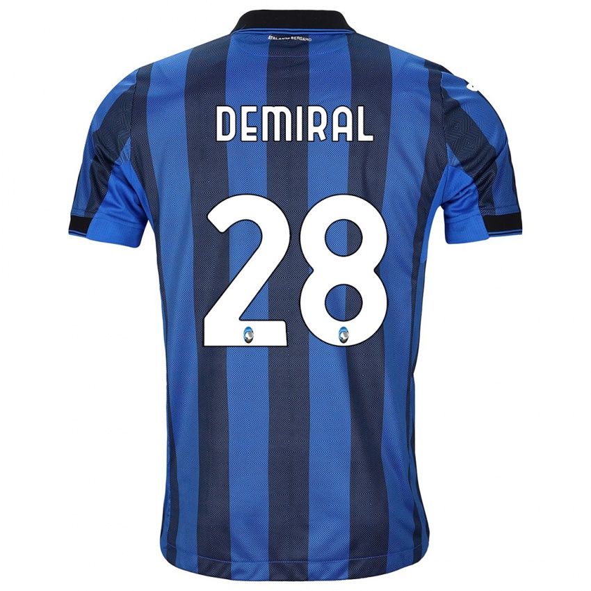 Dzieci Merih Demiral #28 Czarno-Niebieski Domowa Koszulka 2023/24 Koszulki Klubowe