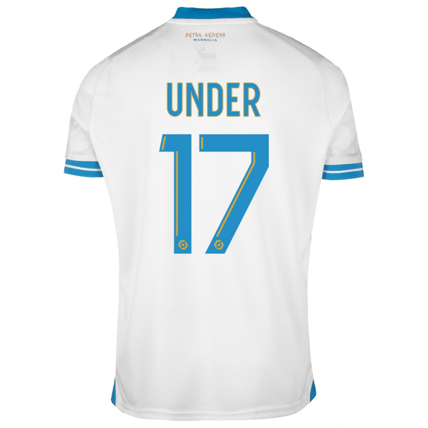 Dzieci Cengiz Under #17 Biały Domowa Koszulka 2023/24 Koszulki Klubowe