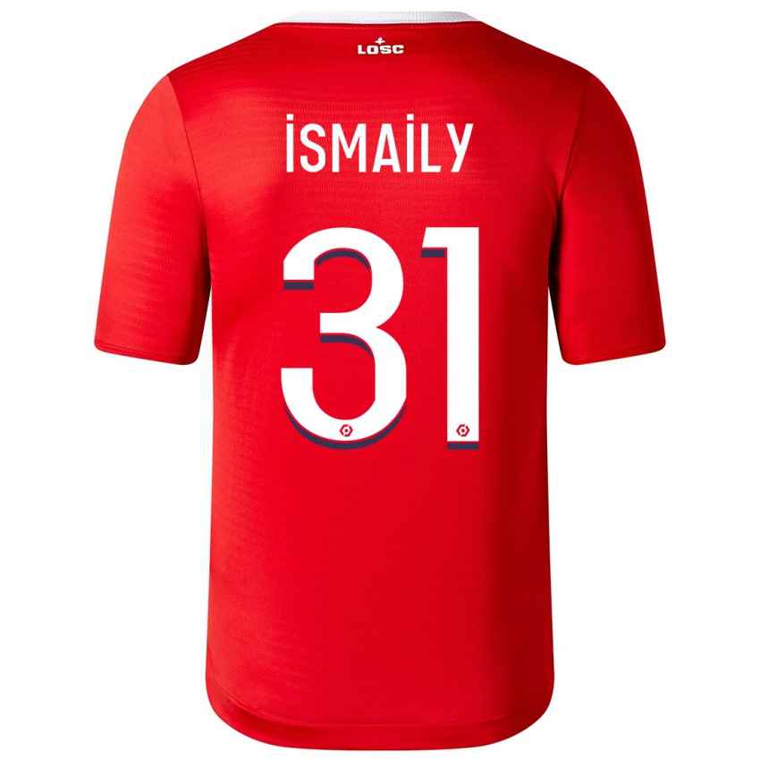 Dzieci Ismaily #31 Czerwony Domowa Koszulka 2023/24 Koszulki Klubowe
