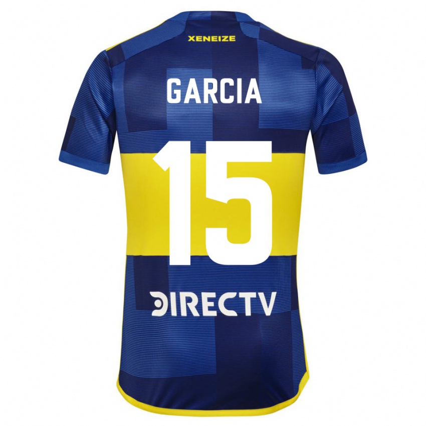 Dzieci Ramiro Garcia #15 Ciemnoniebieski Żółty Domowa Koszulka 2023/24 Koszulki Klubowe