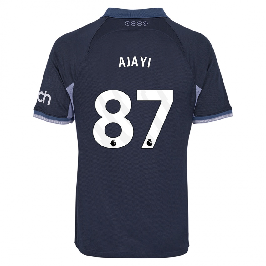 Dzieci Damola Ajayi #87 Ciemny Niebieski Wyjazdowa Koszulka 2023/24 Koszulki Klubowe