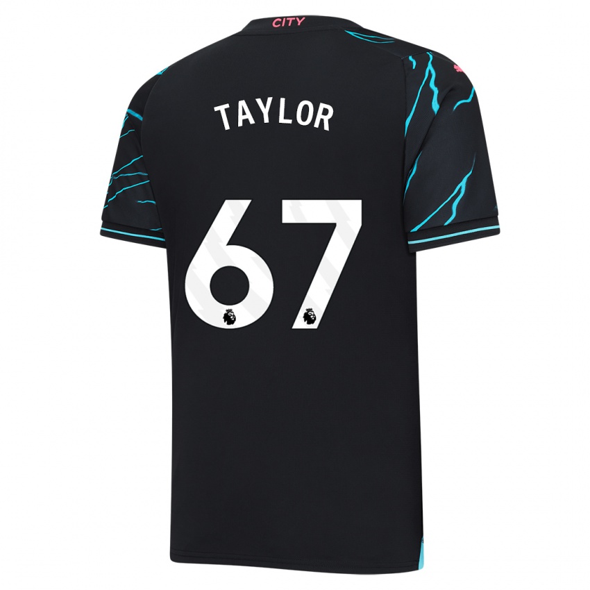 Dzieci Kane Taylor #67 Ciemny Niebieski Trzeci Komplet Koszulka 2023/24 Koszulki Klubowe