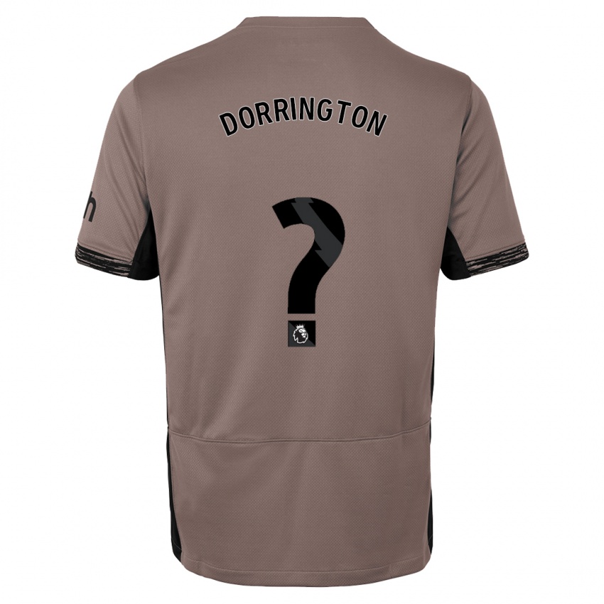 Dzieci Alfie Dorrington #0 Ciemny Beż Trzeci Komplet Koszulka 2023/24 Koszulki Klubowe