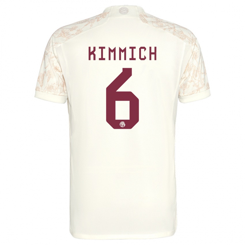 Dzieci Joshua Kimmich #6 Złamana Biel Trzeci Komplet Koszulka 2023/24 Koszulki Klubowe