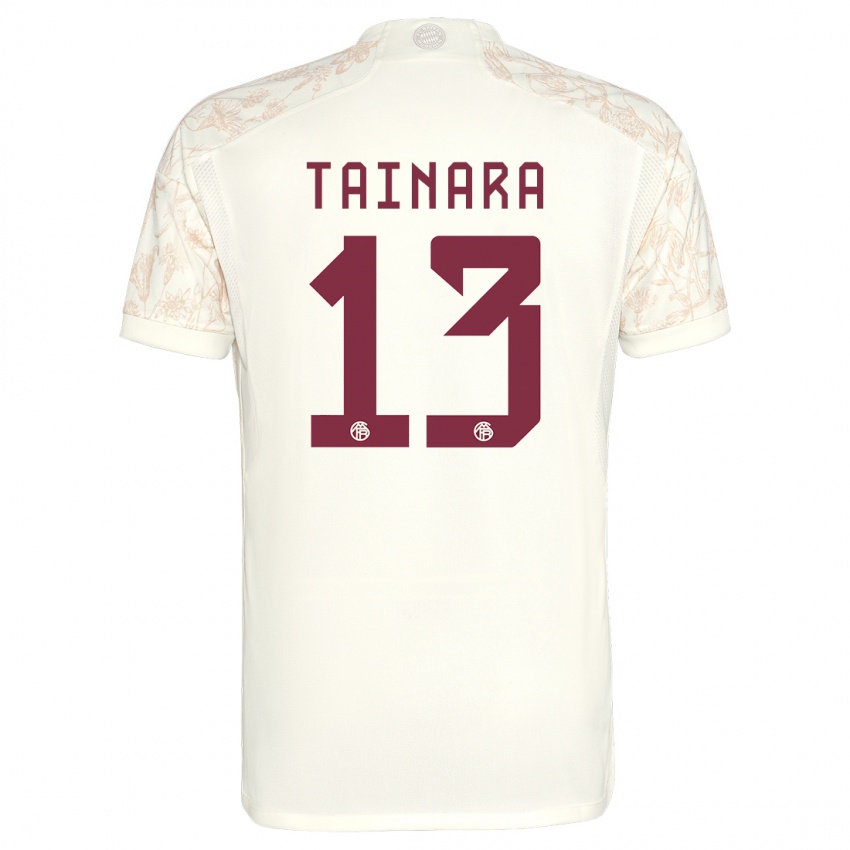 Dzieci Tainara #13 Złamana Biel Trzeci Komplet Koszulka 2023/24 Koszulki Klubowe