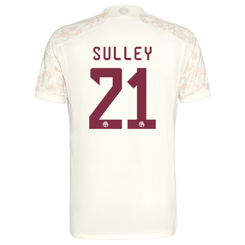 Dzieci Williams Baffour Sulley #21 Złamana Biel Trzeci Komplet Koszulka 2023/24 Koszulki Klubowe