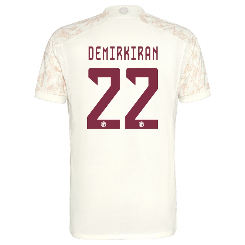 Dzieci Ediz Demirkiran #22 Złamana Biel Trzeci Komplet Koszulka 2023/24 Koszulki Klubowe