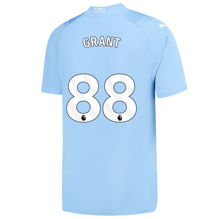 Męski True Grant #88 Jasny Niebieski Domowa Koszulka 2023/24 Koszulki Klubowe