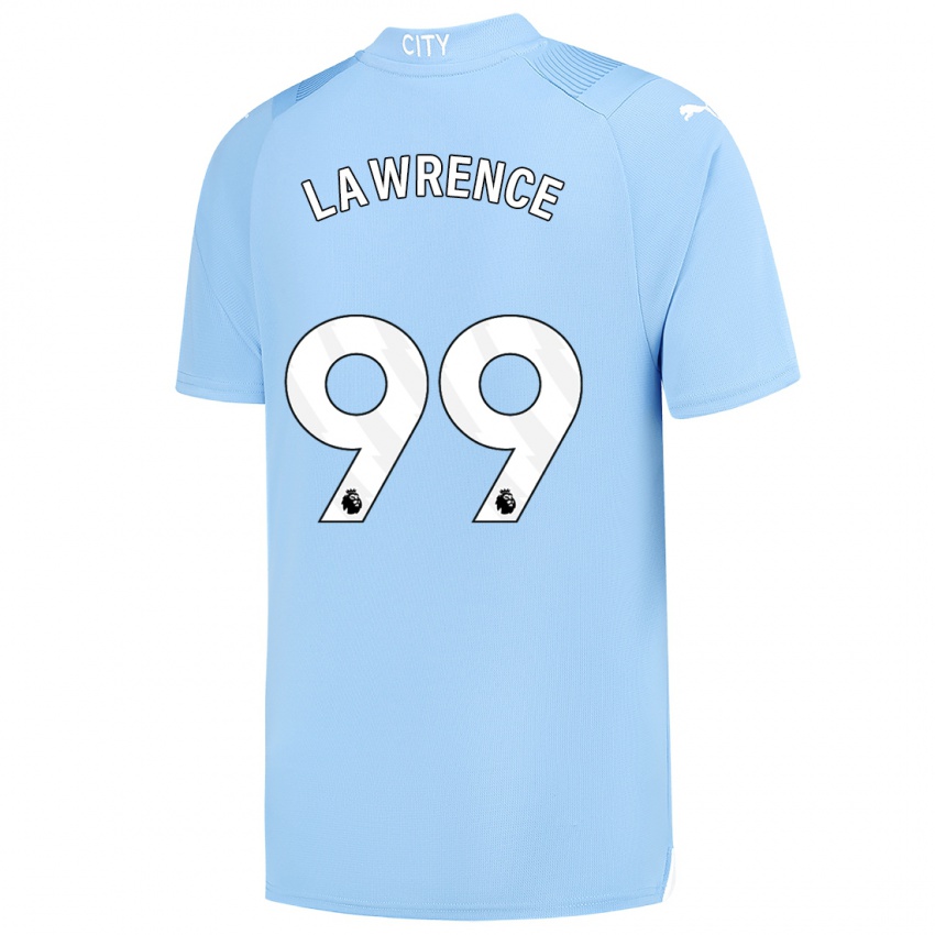 Męski Emilio Lawrence #99 Jasny Niebieski Domowa Koszulka 2023/24 Koszulki Klubowe