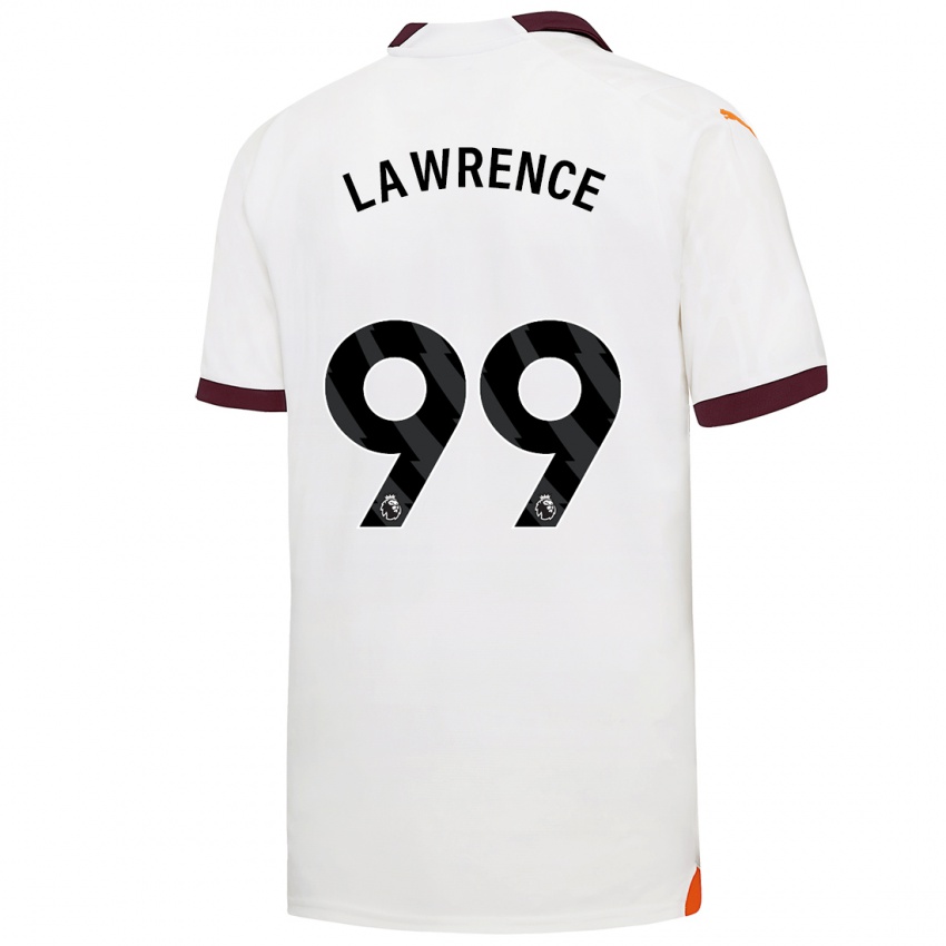Męski Emilio Lawrence #99 Biały Wyjazdowa Koszulka 2023/24 Koszulki Klubowe