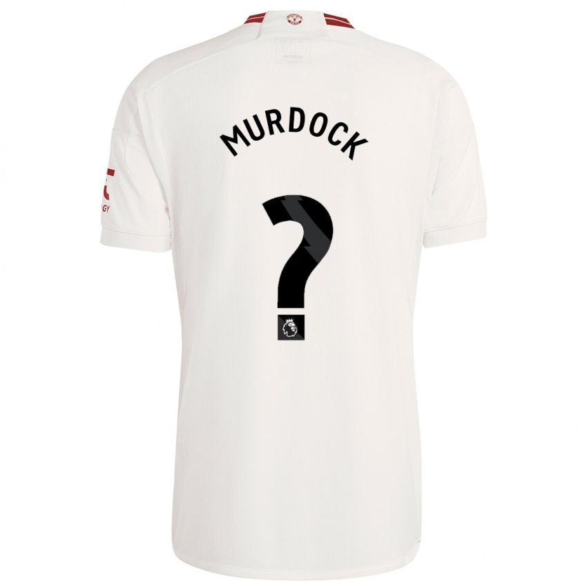 Męski Will Murdock #0 Biały Trzeci Komplet Koszulka 2023/24 Koszulki Klubowe