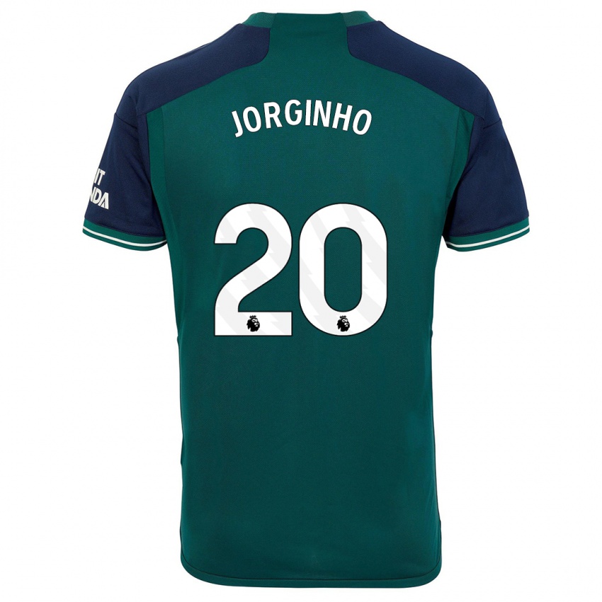 Męski Jorginho #20 Zielony Trzeci Komplet Koszulka 2023/24 Koszulki Klubowe