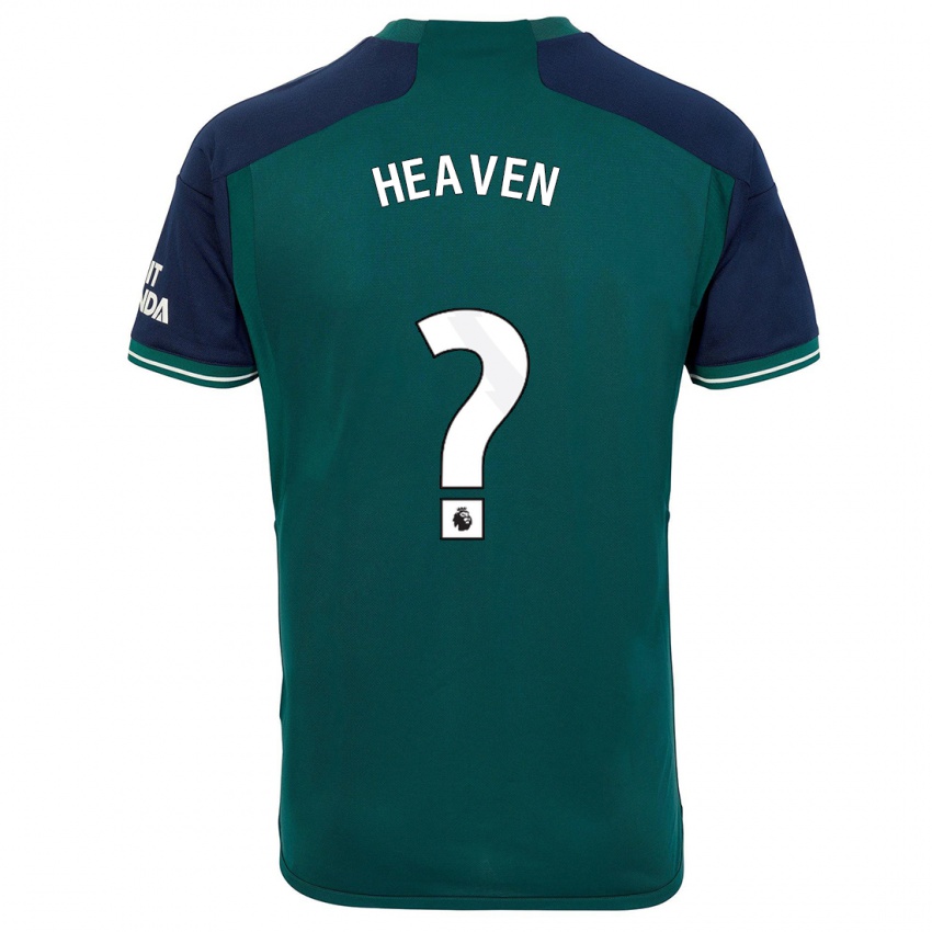 Męski Ayden Heaven #0 Zielony Trzeci Komplet Koszulka 2023/24 Koszulki Klubowe